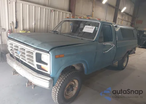 1984 Ford F250 z USA, uszkodzony, nr VIN 2FTEF26Y2ECA29884